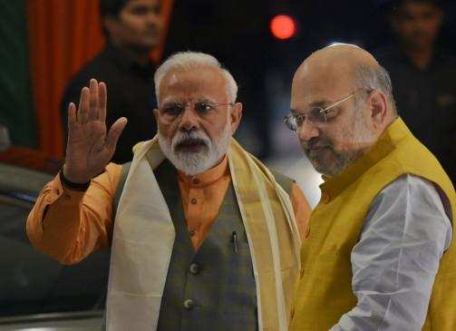 सातवीं बार बिहार का मुख्यमंत्री बनने पर PM Modi और Shah ने दी Nitish Kumar को बधाई