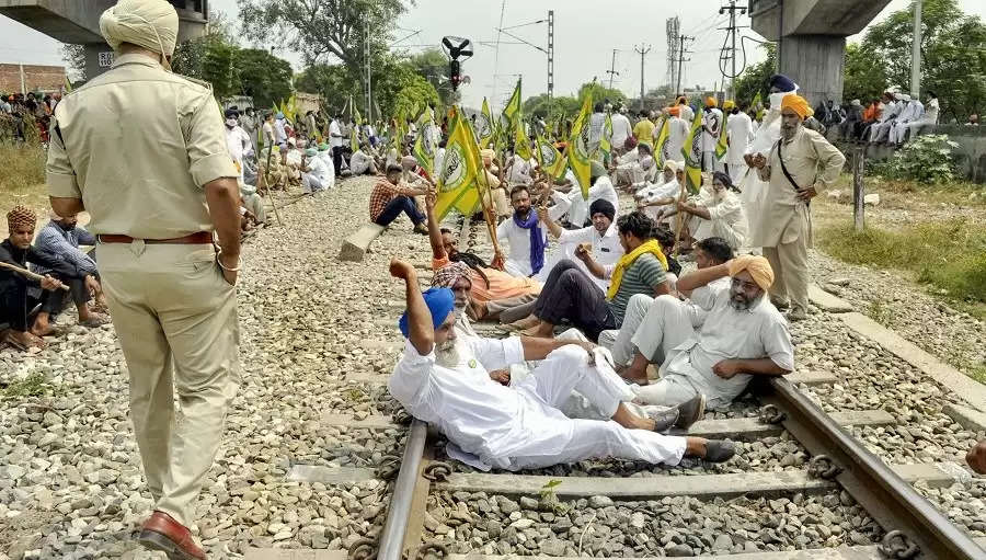 25 trains regulated due to ‘rail roko’ call by farmers’ union