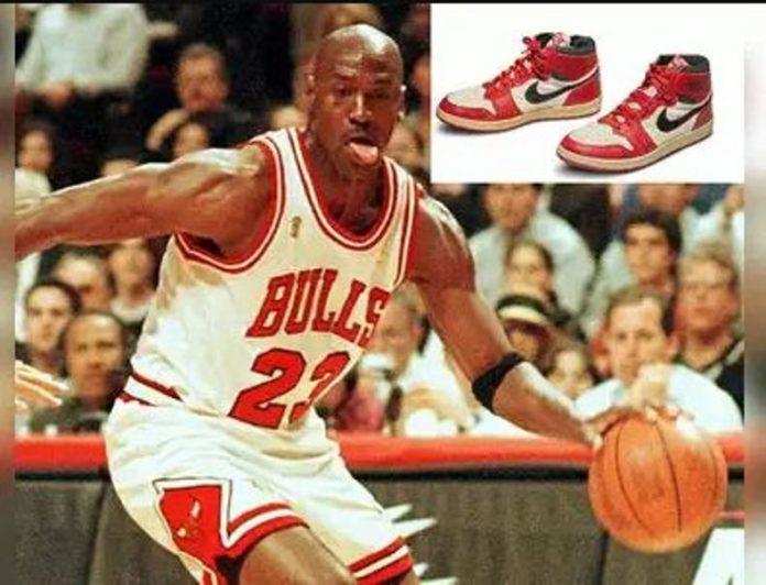 माइकल जॉर्डन के जूते 4 करोड़ 60 लाख रुपये में नीलामी में बिके