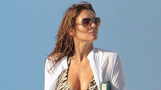 Elizabeth Hurley, 55, Proves She’s TheBikini Queen Of Summer In New StripedLook Plus More Her Best Pics