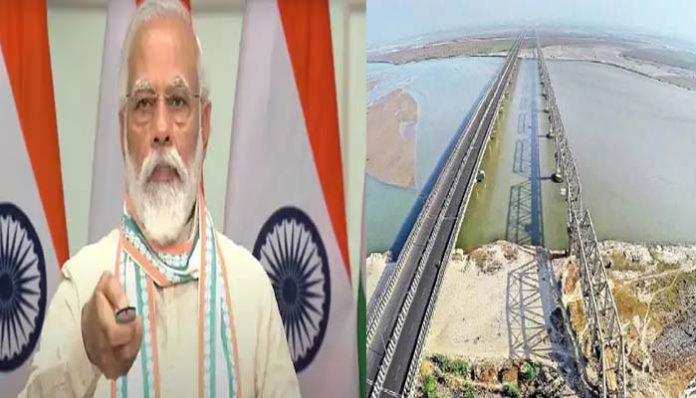 PM Modi ने बिहार को दी कोसी रेल महासेतु की सौगात