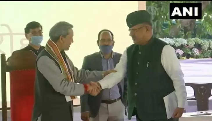 Uttarakhand: After taking oath of CM post, first of all cases filed in COVID-19 violation