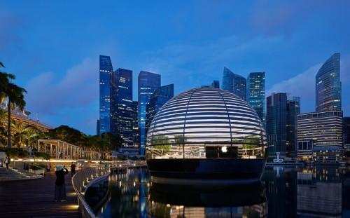 सिंगापुर में 10 सितम्बर को खुलेगा दुनिया का पहला floating Apple store
