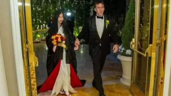 Nicolas Cage ने अपनी गर्लफ्रेंड रीको शिबाता से की शादी