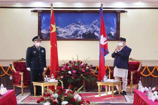 Nepali President and PM ने चीनी रक्षा मंत्री से मुलाकात की