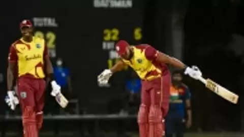 Antiga T20 : विंडीज ने श्रीलंका को हराकर 2-1 से जीती सीरीज
