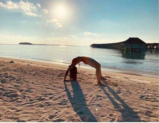 Rakul Preet Singh Is Enjoying Her Vacay In Maldives