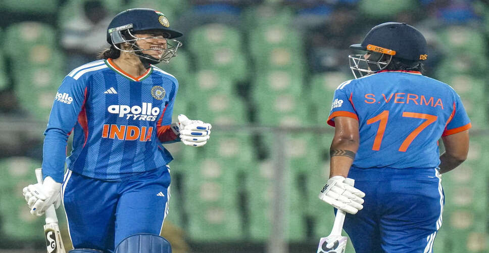 India Sets New Record with Stellar Performances in Women's T20I Against Sri Lanka