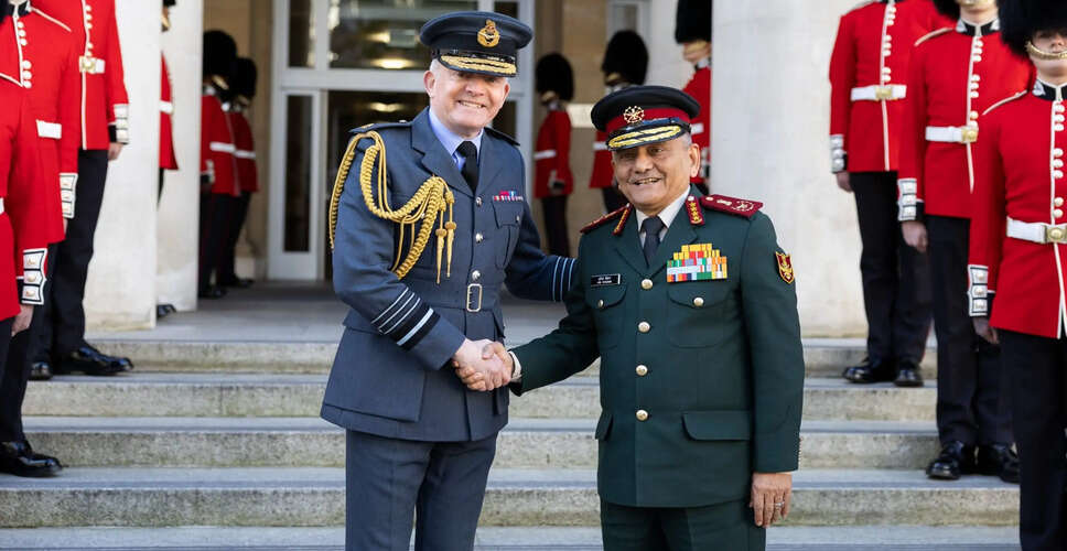 General Anil Chauhan's Landmark Visit to the UK: Strengthening India-UK Defence Ties