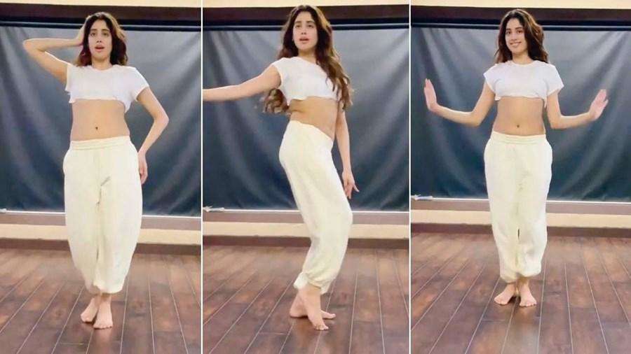 Janhvi Kapoor says she misses post burrito belly dance sessions after posting a belly dance video on social media