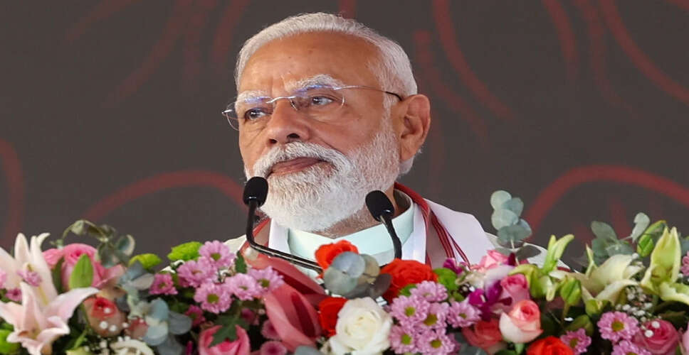 PM Modi Critiques DMK Government in Tamil Nadu, Promises NDA Victory