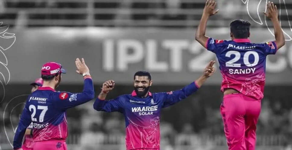 Ravindra Jadeja's Iconic Celebration Steals the Show in IPL Clash