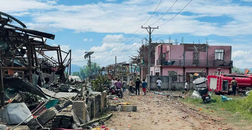 Tragic Explosion in Myanmar's Shan State Claims 55 Lives