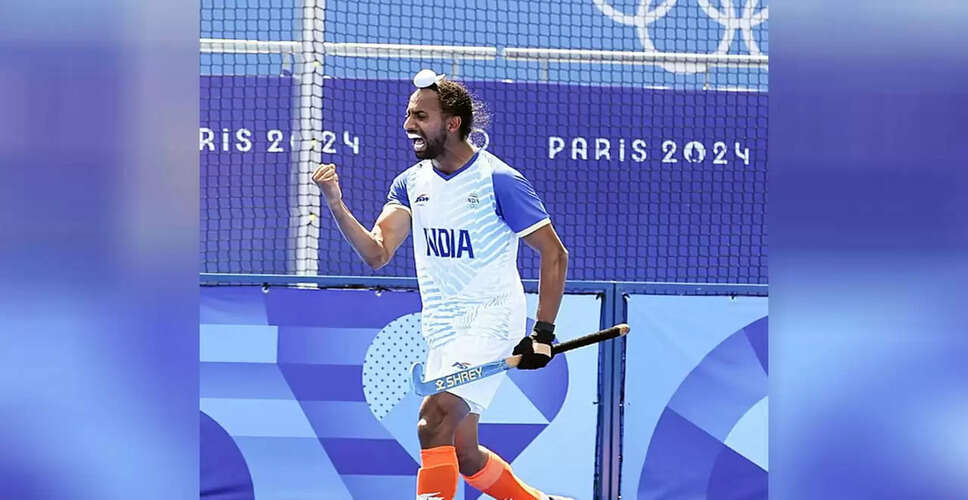 Hardik Singh Nominated for Major Dhyan Chand Khel Ratna Award