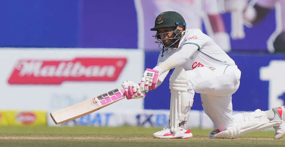 Bangladesh Strengthens Position Against Sri Lanka in First Test