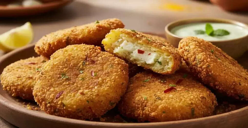 Delicious Paneer and Potato Cutlets Recipe for Kids