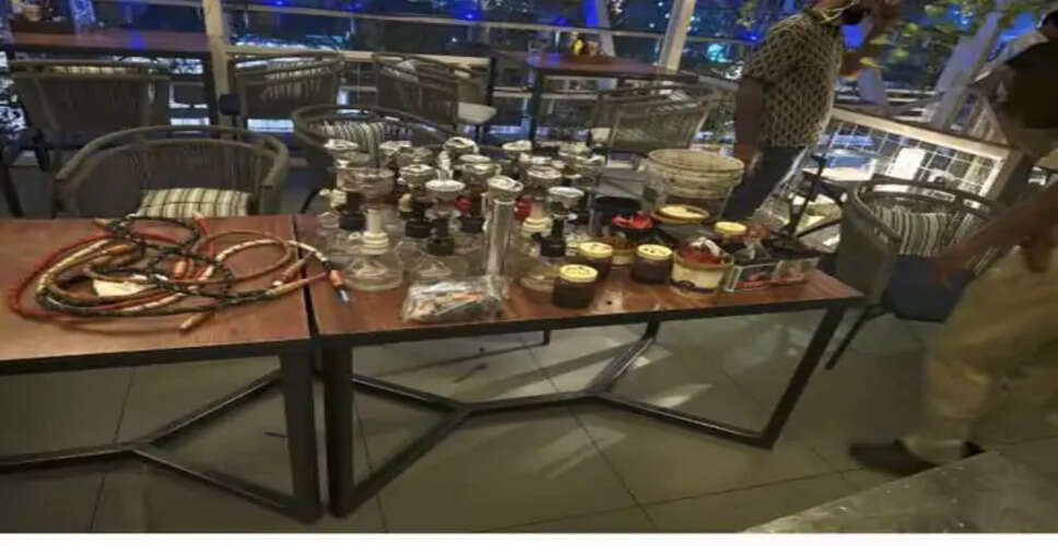 Police Busts Illegal Hookah Bar on Hotel Rooftop