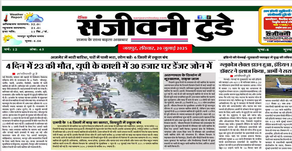 E-Paper Release for July 20, 2025: Today's Newspaper Highlights