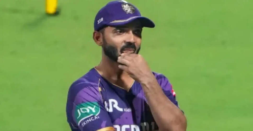Ajinkya Rahane Provides Fitness Update After IPL Injury During KKR vs MI Match
