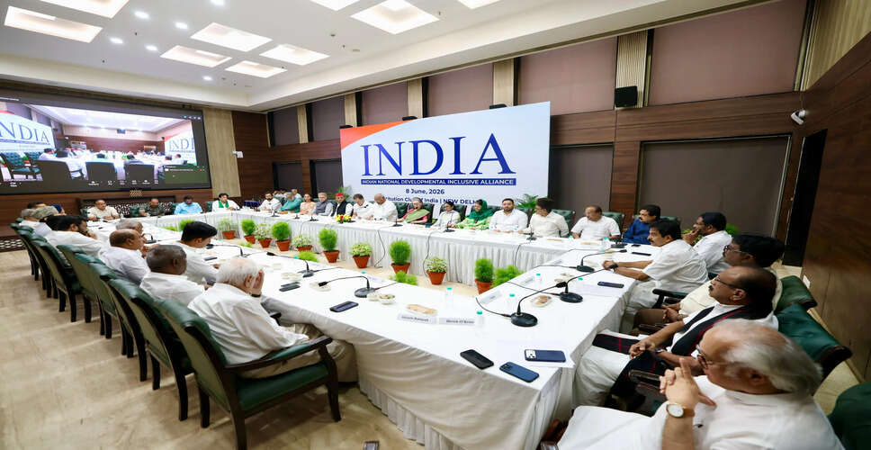 Opposition Alliance INDIA Bloc Calls for Action on Key Issues in New Delhi Meeting
