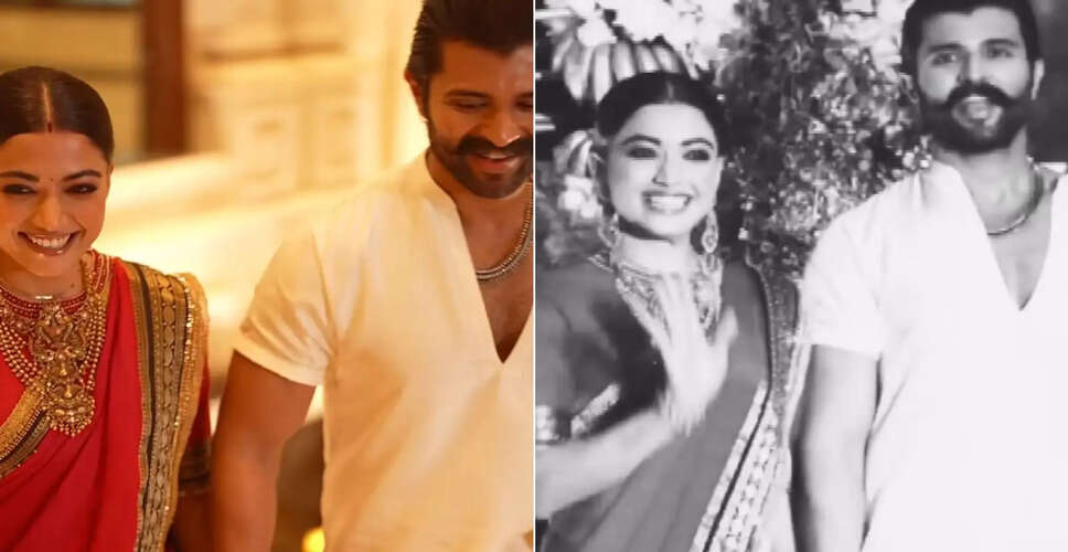 Rashmika Mandanna and Vijay Deverakonda Celebrate Their Wedding with a Stunning Reception