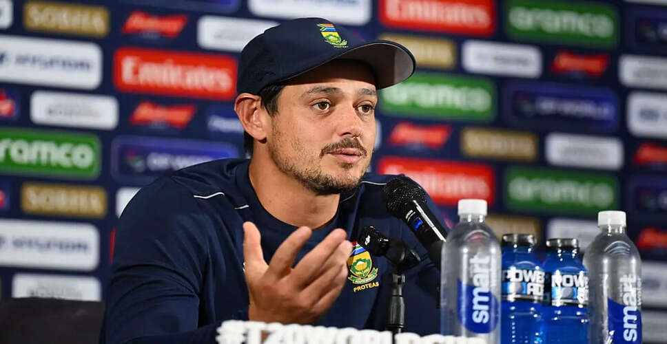 Quinton de Kock Criticizes ICC Over Travel Delays Amid Airspace Restrictions