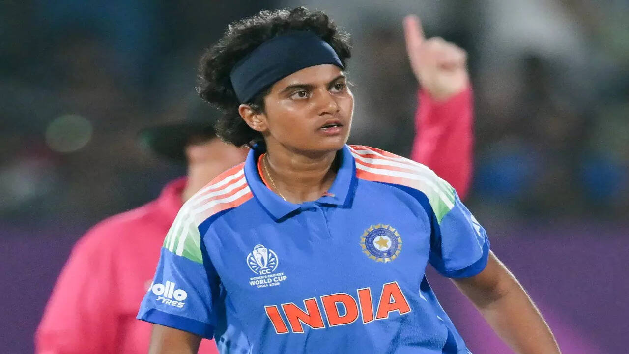 Sree Charani Soars to the Top of ICC Women’s T20I Bowling Rankings!