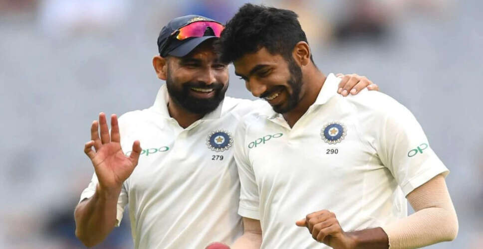 Mohammed Shami Urges Indian Bowlers to Support Jasprit Bumrah After Test Loss