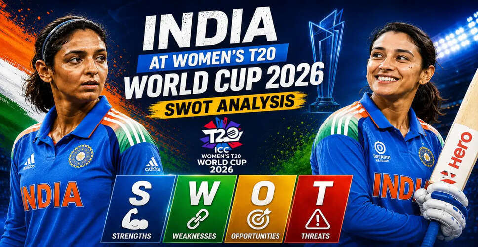 Indian Women's Cricket Team Eyes First T20 World Cup Title in 2026