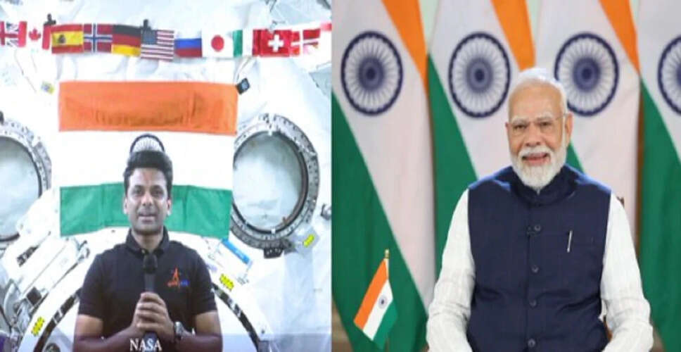 Indian Astronaut Shubhanshu Shukla Returns from Historic ISS Mission