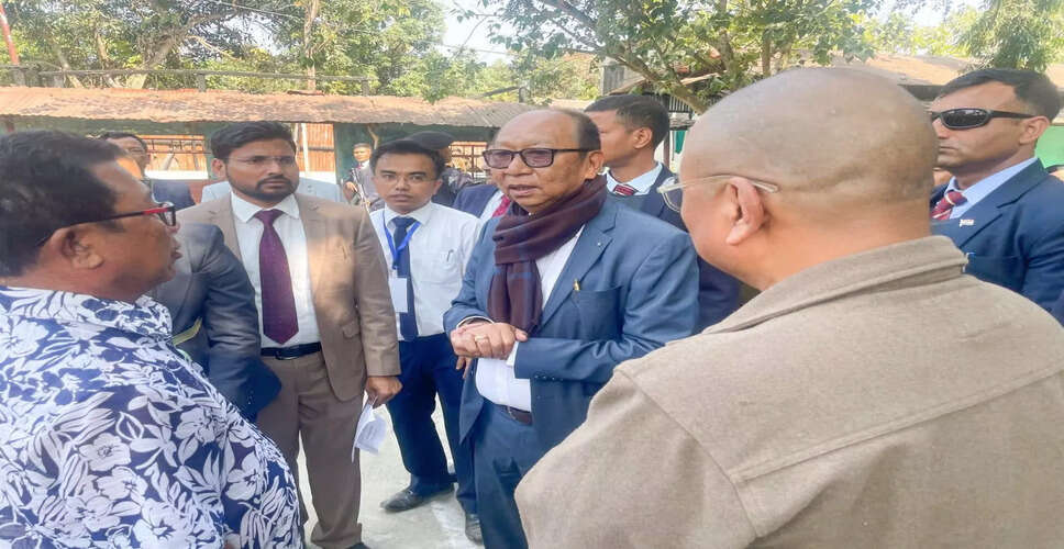 Manipur CM Y. Khemchand Singh's Upcoming Visit to Jiribam: A Step Towards Peace and Development