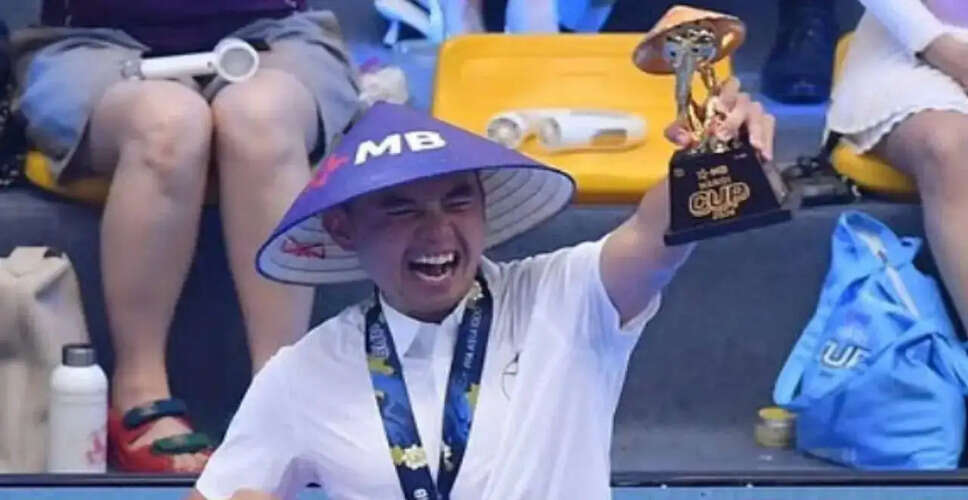 Vietnam's Ly Hoang Nam Tops Asian Pickleball Rankings