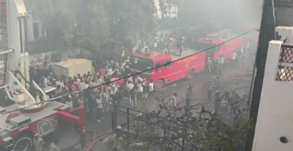 Tragic Fire Erupts in Lucknow: Are Students Trapped Inside?