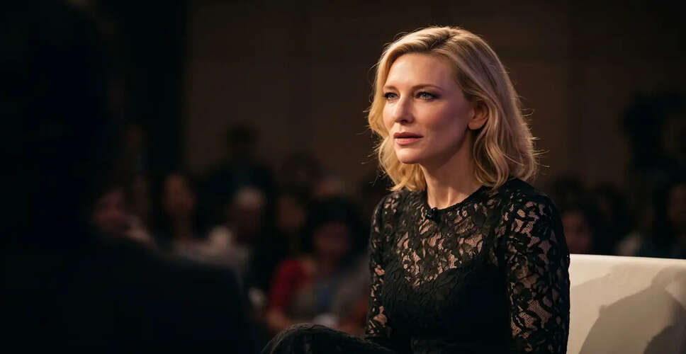Cate Blanchett: A Trailblazer in Cinema and Advocate for Change