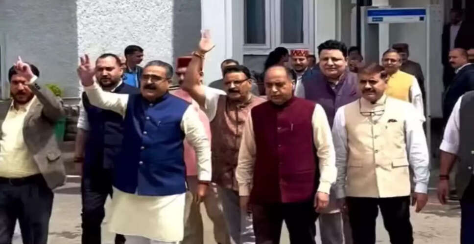 Himachal Pradesh Assembly Sees Tensions Rise as BJP Criticizes CM Sukhu's Absence