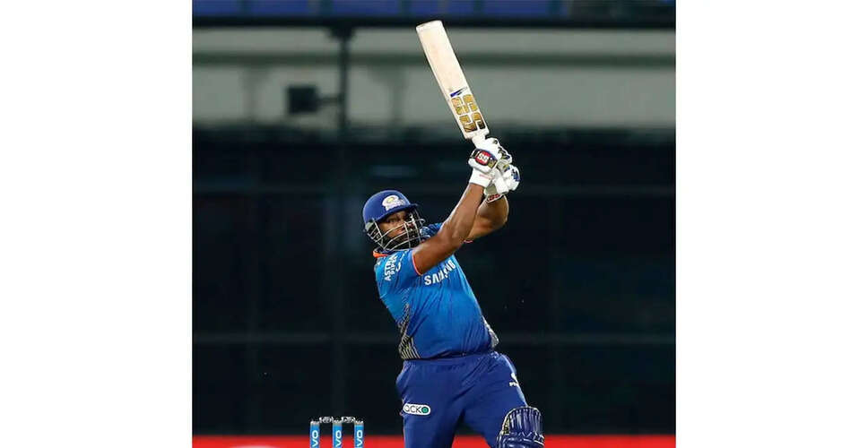 Kieron Pollard Sets New T20 Run-Scoring Record