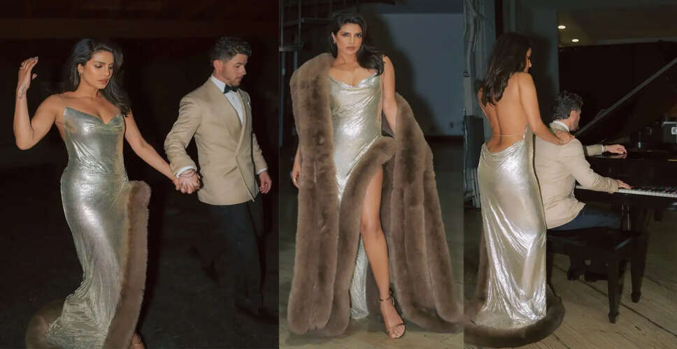 Priyanka Chopra and Nick Jonas Dazzle at the Oscars 2026 After Party