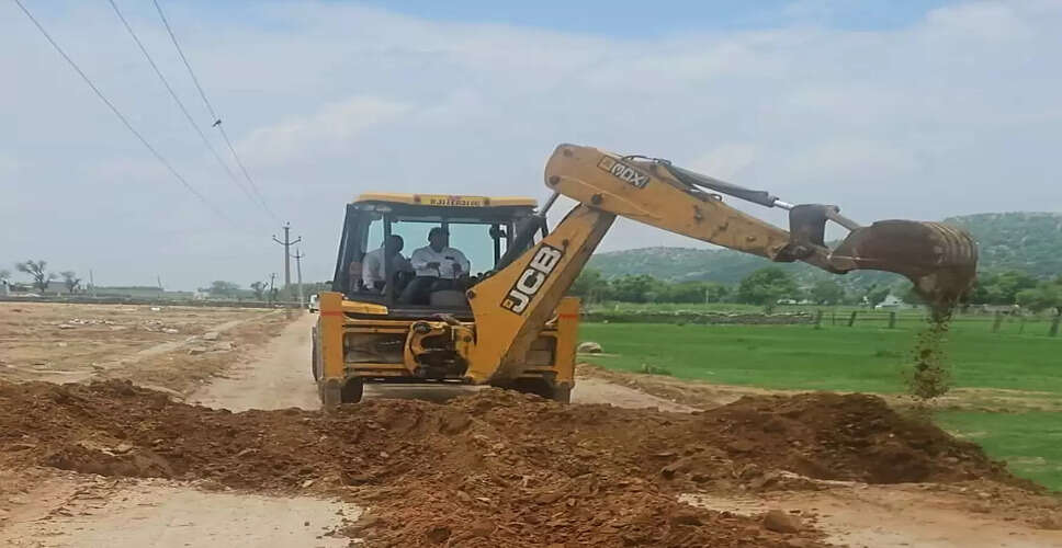 Jaipur Development Authority Dismantles Illegal Colonies on Agricultural Land