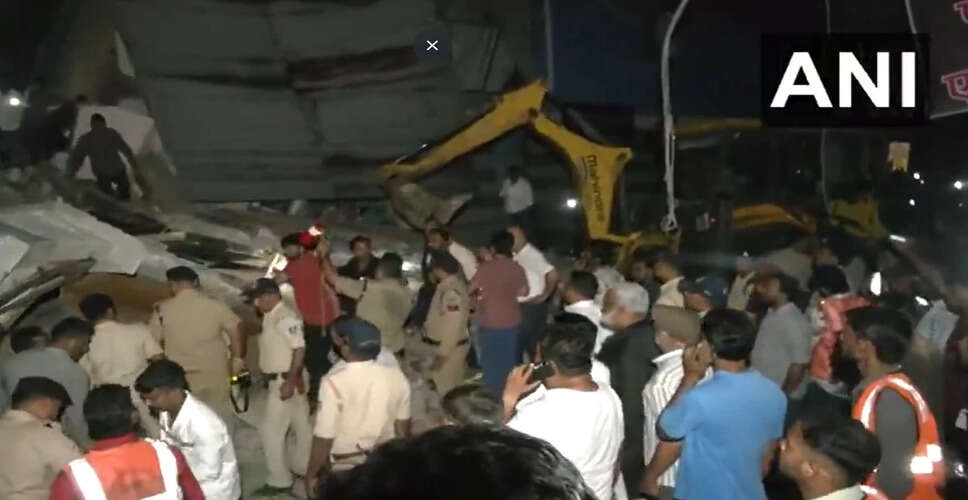 Tragic Building Collapse in Indore Claims Two Lives and Injures Twelve