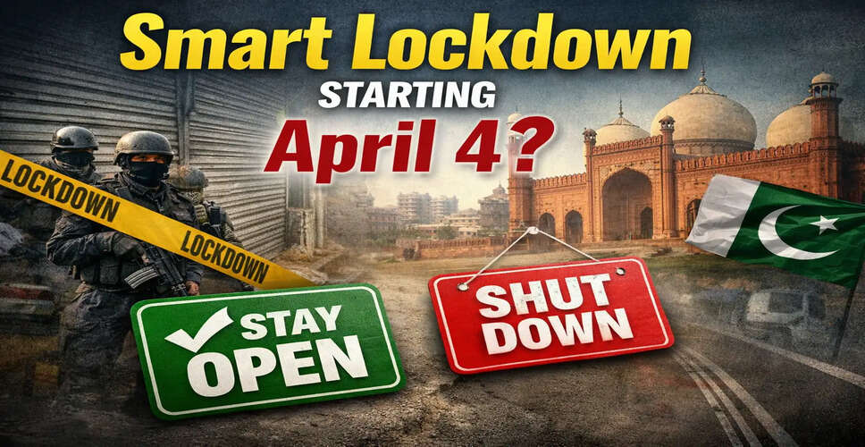 Pakistan Considers Smart Lockdown Amid Oil Crisis