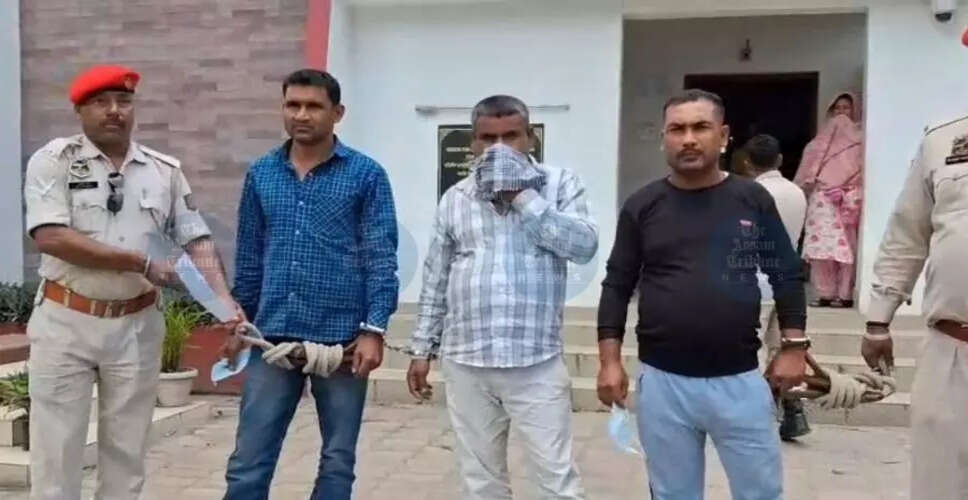 Three Arrested for Illegal Fishing in Biswanath District