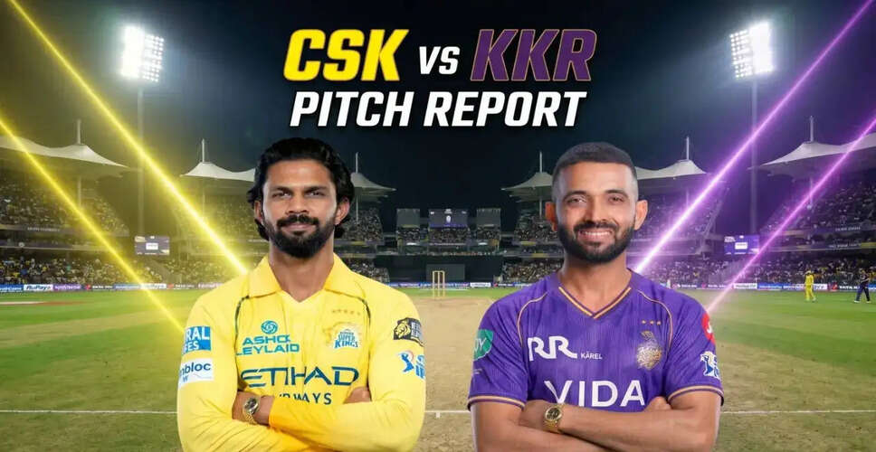 IPL 2026: CSK Faces KKR in Crucial Match at MA Chidambaram Stadium