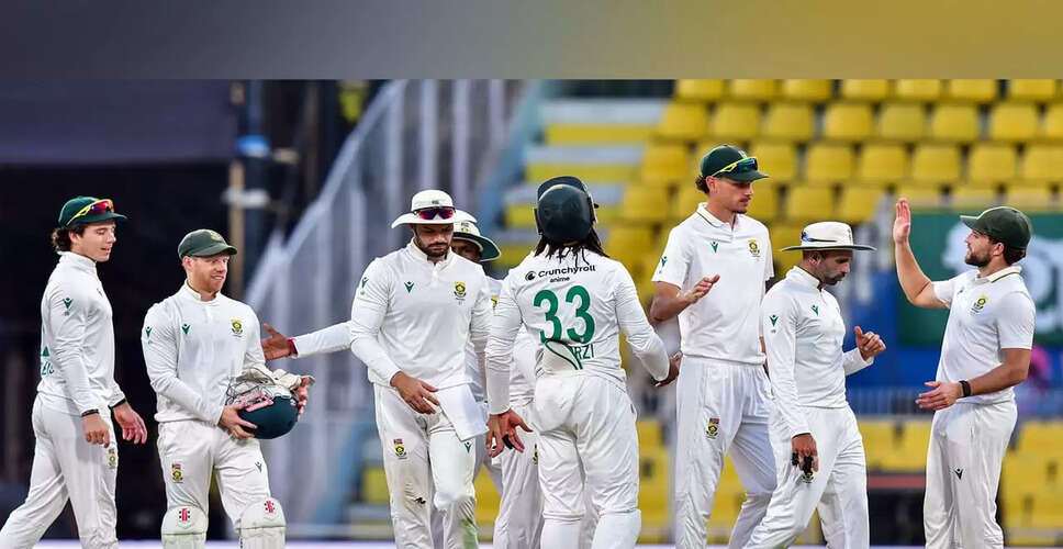 South Africa Achieves Historic Test Series Whitewash Against India