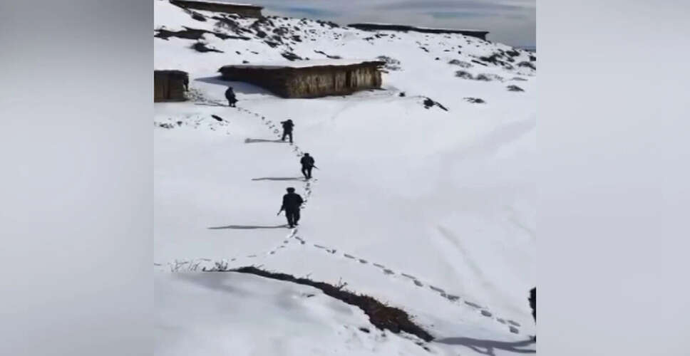 Indian Army and Jammu-Kashmir Police Combat Winter Challenges in Doda