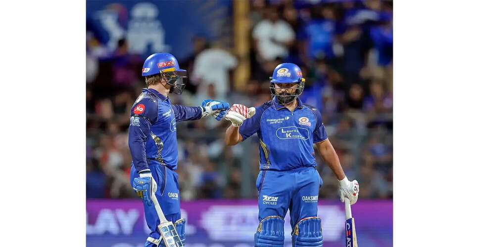 RCB vs MI: A Crucial Clash for the Defending Champions
