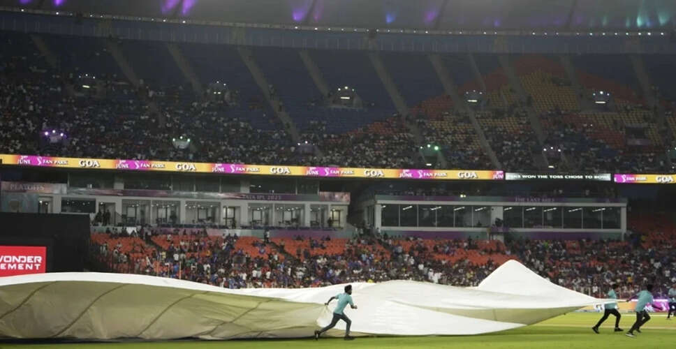 Rain Delays Second Qualifier Match Between Mumbai Indians and Punjab Kings