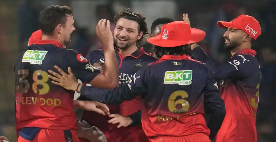 RCB Dominates Delhi Capitals in IPL 2026 Showdown