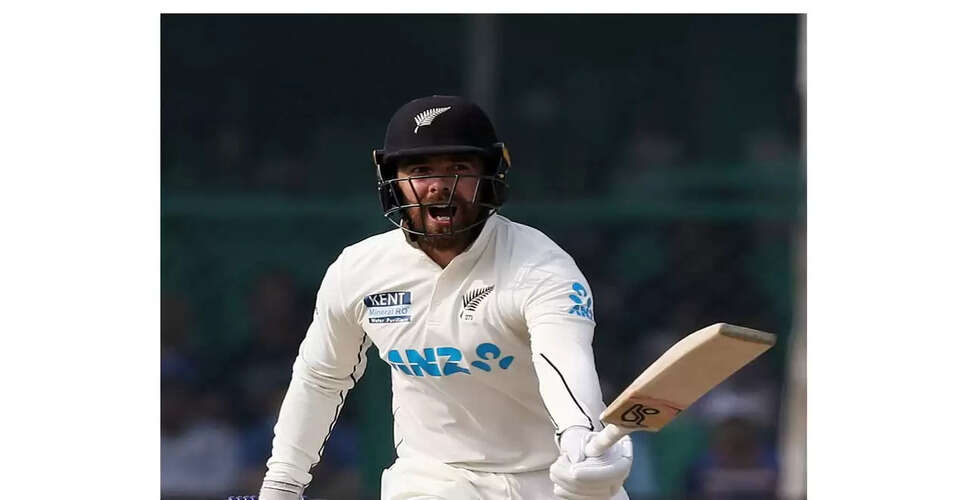 Tom Blundell Excluded from Second Test Against West Indies Due to Injury