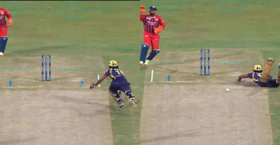 Controversial Dismissal Shakes IPL 2026 Match Between KKR and LSG