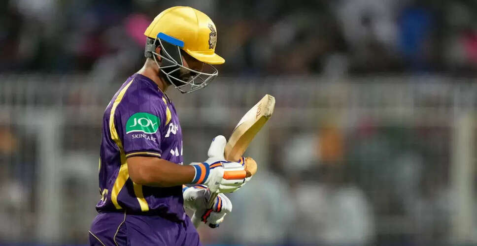 Ajinkya Rahane Sets Unwanted IPL Record with Most Ducks